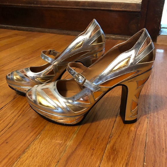 John Fluevog Shoes - NWT Fluevog Miracles Sharanpal Maryjane Heels